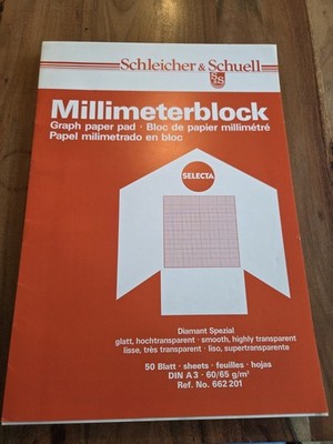 Schleicher & Schuell Millimeter-Transparentpapier DIN A3