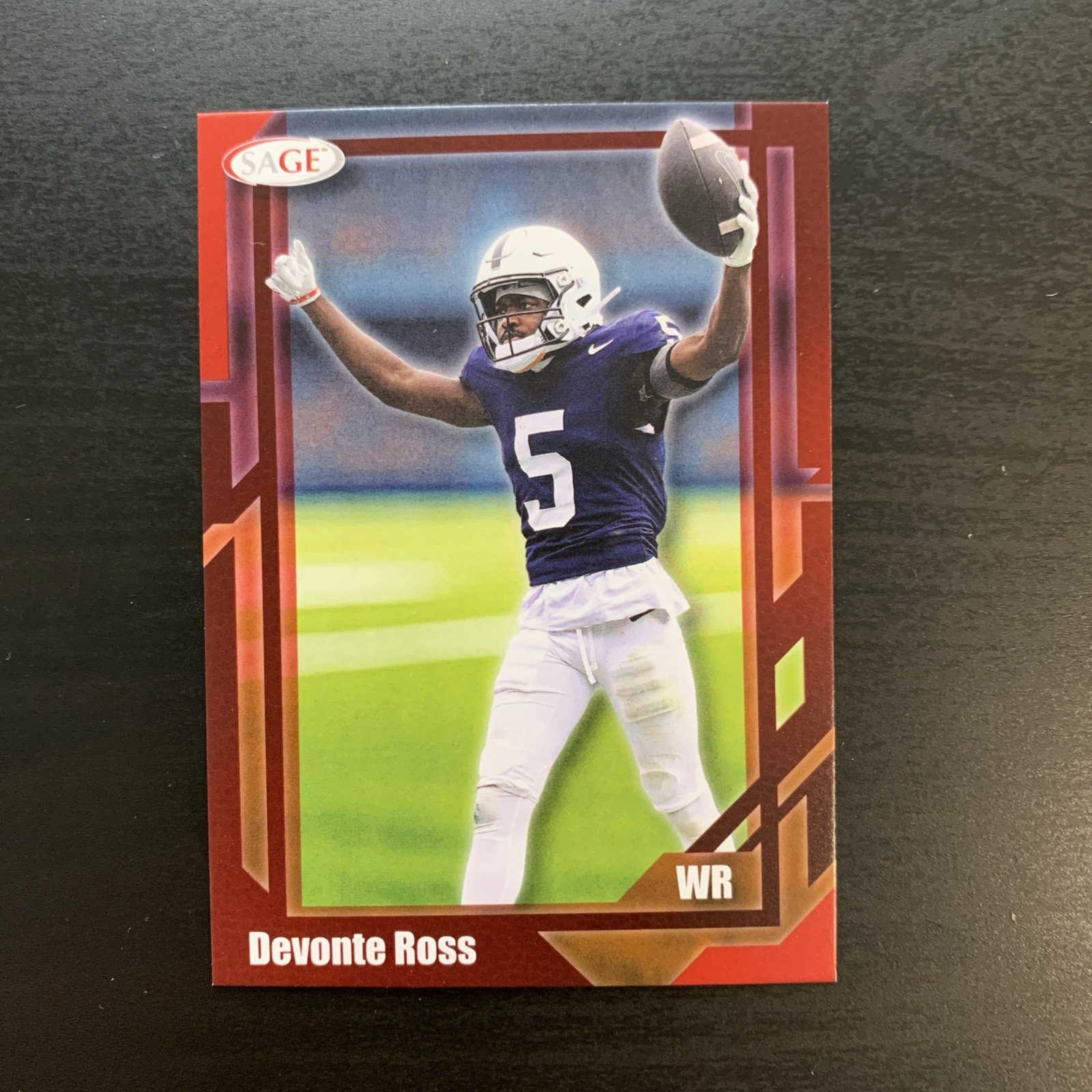 2026 SAGE Low Series Football - Devonte Ross #40 Red Penn State Nittany Lions