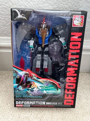 Brand New Transformers Deformation Dinosaur Fit Toy BPF Pterosaurs 2 Modes 6+