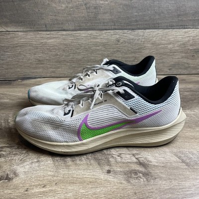 Nike Air Zoom Pegasus 40 SE FJ1051-100 Mens 13 Running Shoes White Multi Sneaker
