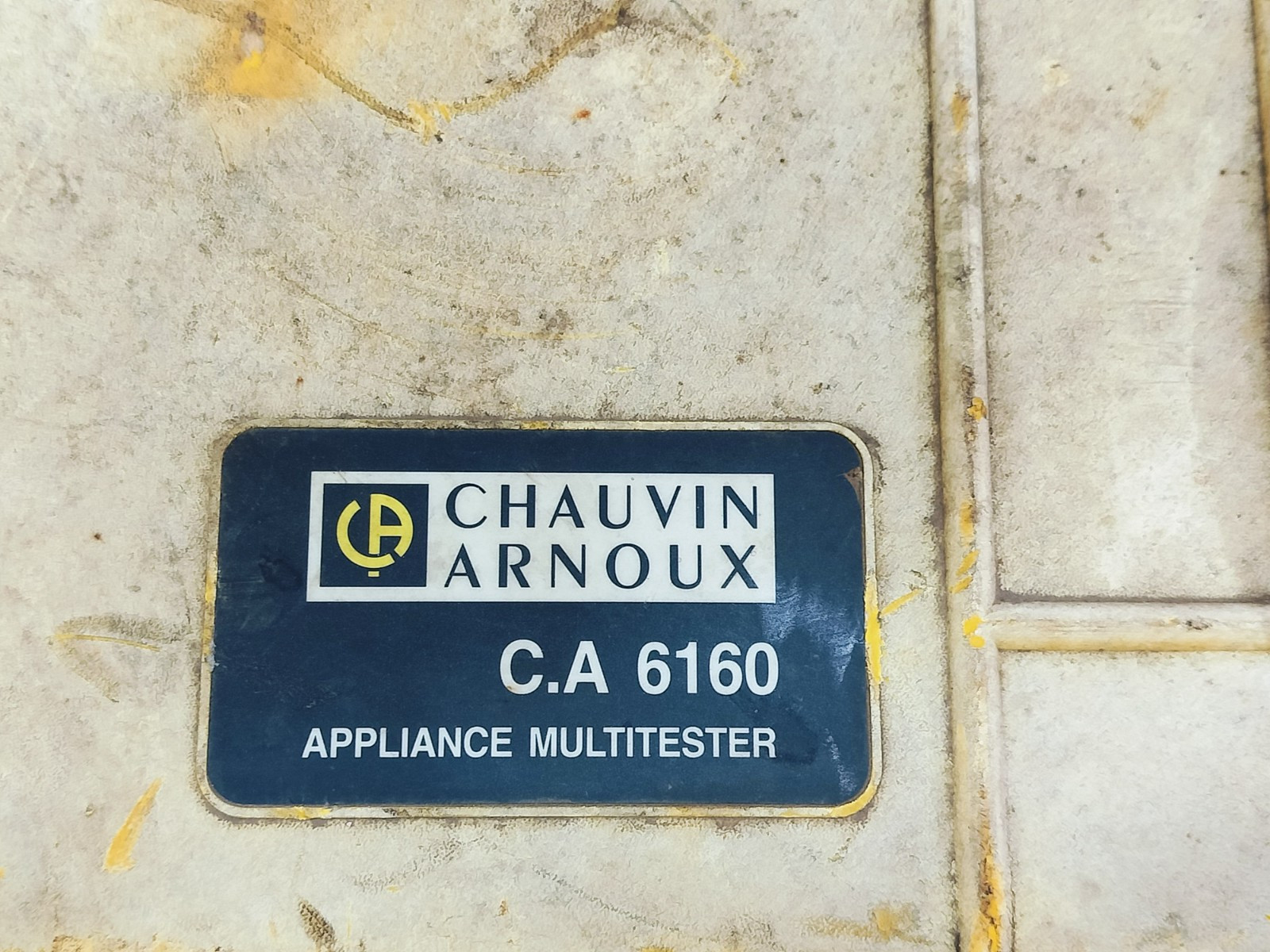 Chauvin Arnoux CA 6160 Appliance Multitester