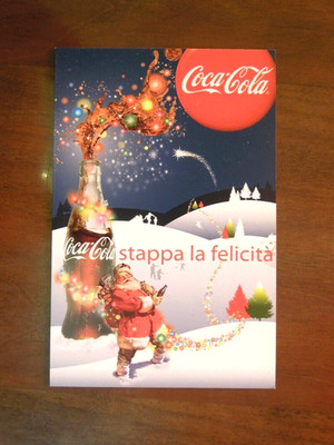 Christmas Card - Merry Christmas and Happy New Year Coca Cola HBC Italy