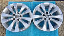 2x Astra J GTC SRI 18" 10 Spoke Alloy Wheels 5x115 ET41 7.5J - Used No Damage