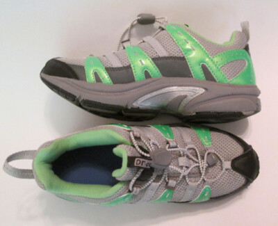 Comfort Womens 9M Refresh 3925 Diabetic Green Gray Athletic Sneakers  Shoes