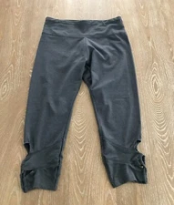 NWT RBX Live Life Active Womans Capri Workout Pants Gray Size Large