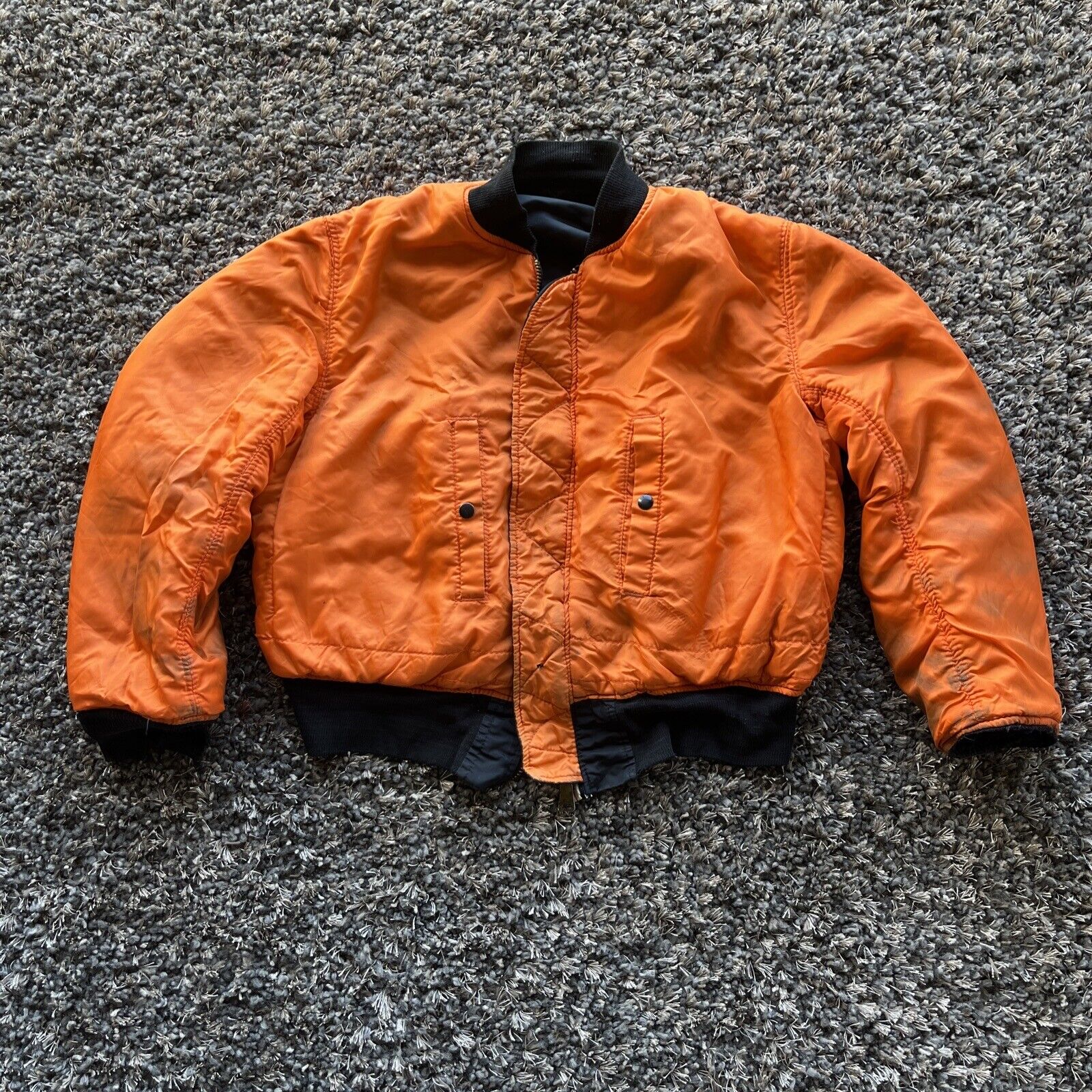 Vintage Alpha Industries MA-1 Flight Jacket Ideal… - image 11