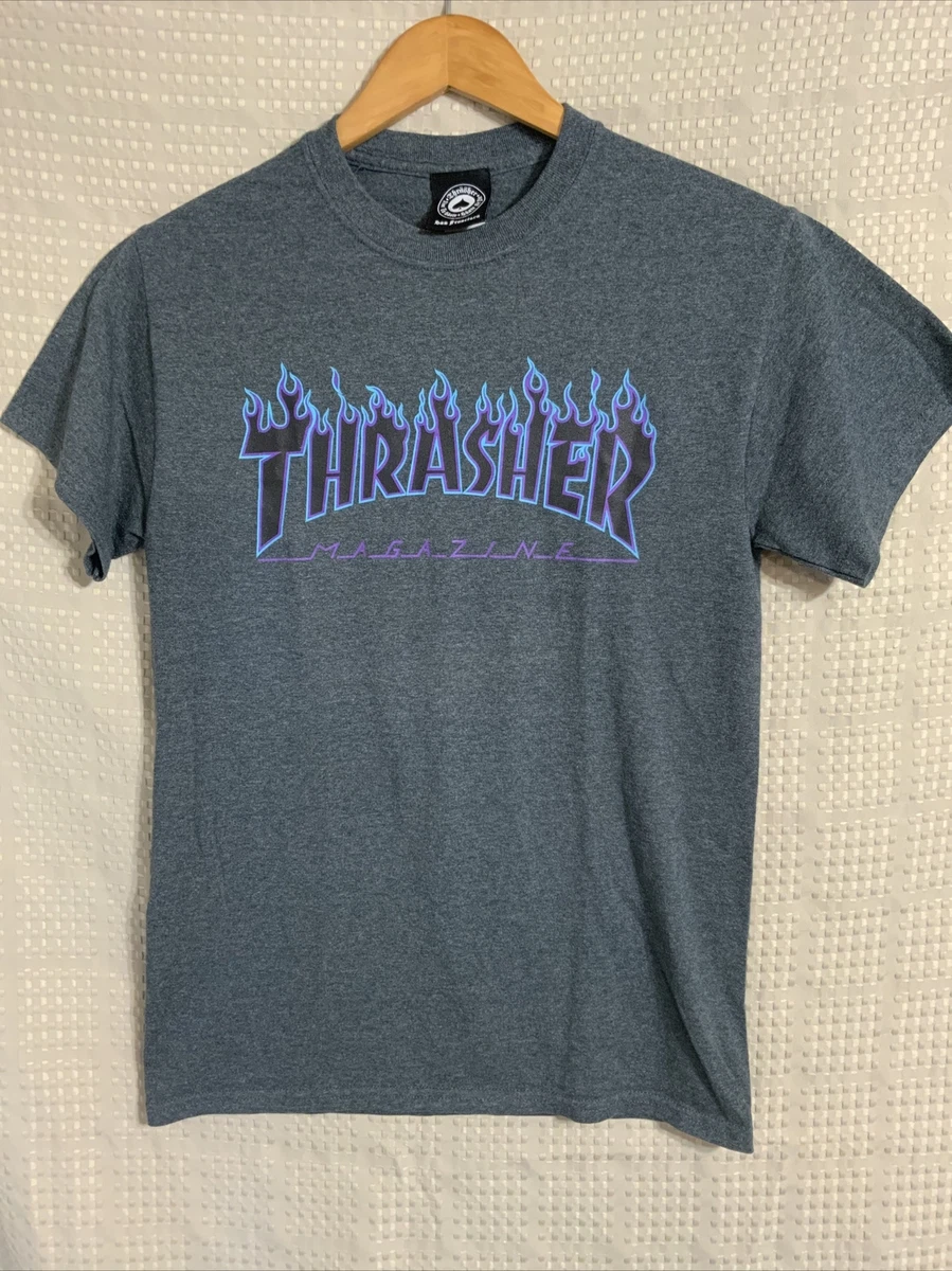 Thrasher neon t shirt top