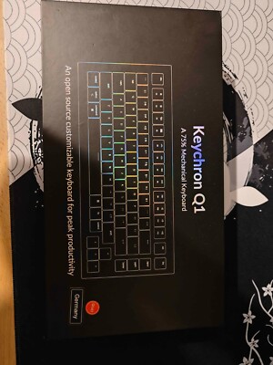 Keychron Q1 v1 RGB 75% Mechanische Tastatur Keyboard Dragonball