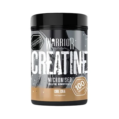 BODYBUILDING WAREHOUSE Warrior Creatine Monohydrate Powder 500g – Better than Creatine Gummies