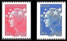 2011 France N° 4572/4573 ** Marianne of Beaujard Stamp Wheel Ttb MNH