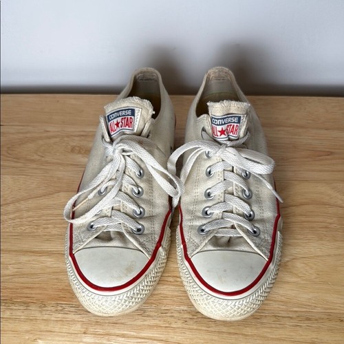 Converse All Star Converse Skateboarding Low Top Off White Uomo 7.5 Donna 9.5 - Foto 1 di 14