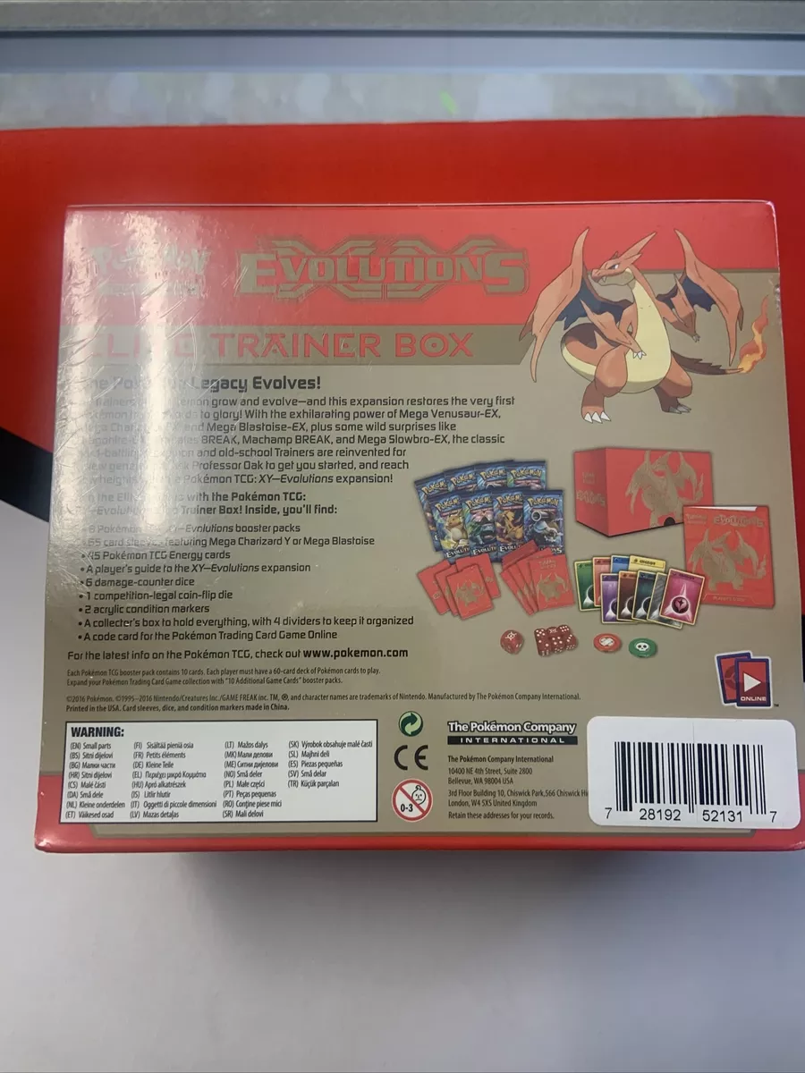  Pokemon TCG: XY Evolutions Charizard Elite Trainer Box