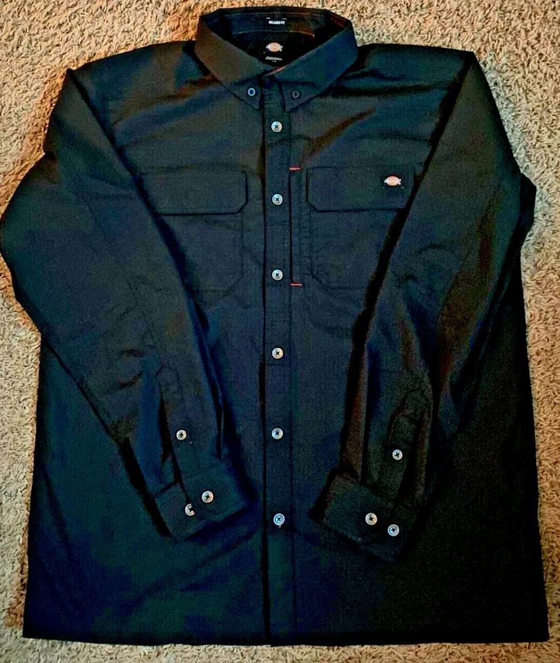 Camisa de trabajo para hombre Dickies DuraTech Ranger RIPSTOP calce relajado varias tallas Foto 4 de 4