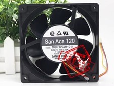 Sanyo 109R1224H1011 12038 DC24V 0.25A 12CM 3-Wire Inverter Cooling Fan