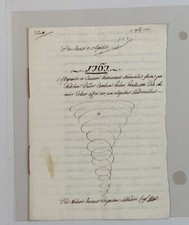 Documenti antichi: atto notarile del 700, lettera 1765 e prefilatelica di Modena