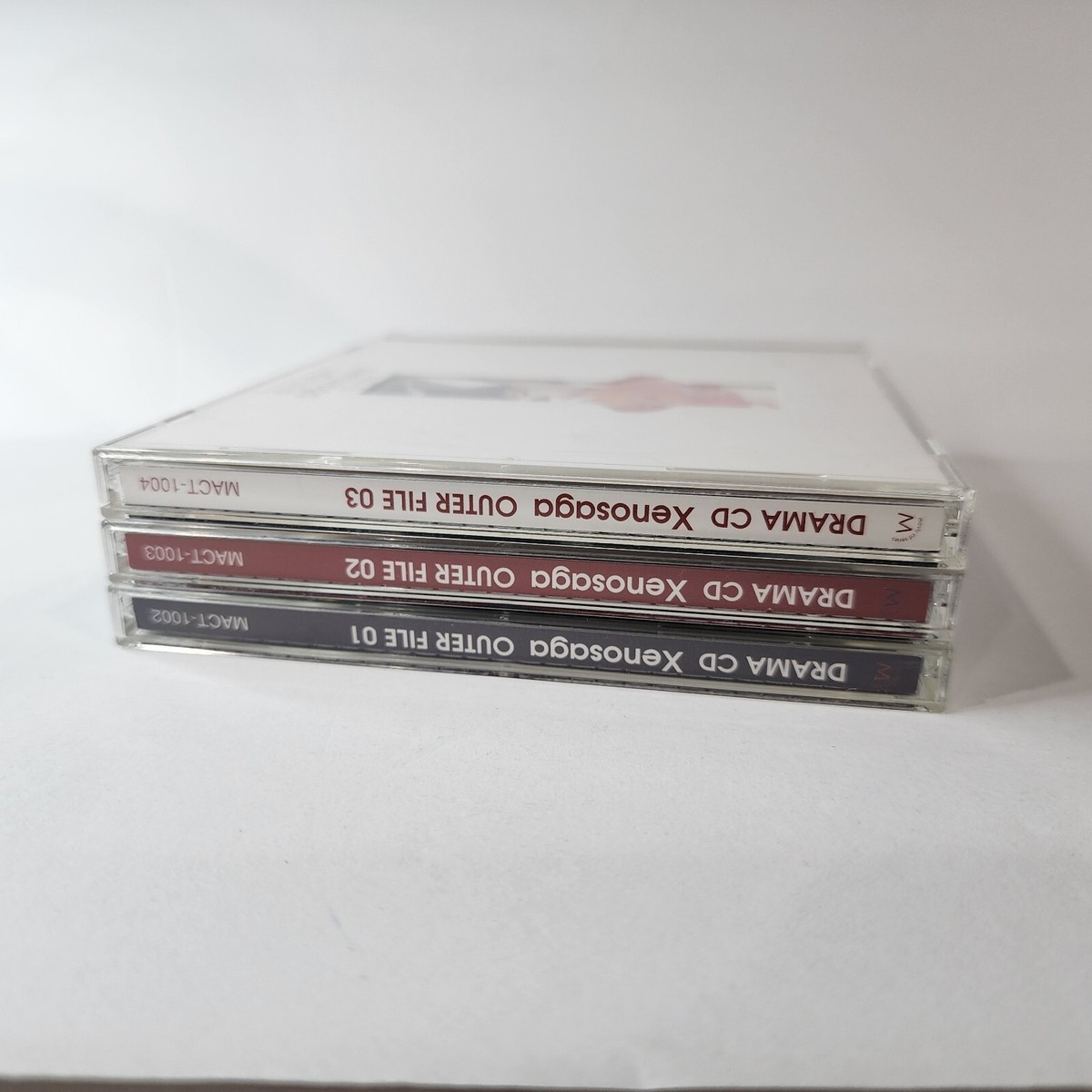 【帯付き】ドラマCD「Xenosaga」OUTER FILE 01～03 Xenosaga Outer File 01 02 & 03 Anime Drama CD Set Japan