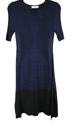 NEW Opening Ceremony Linear Delta Handkerchief Dress in Navy - Size 6 #D163  | eBay