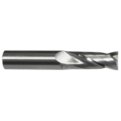 VHW Spiralnutfräser D12x42x80mm S12 Z2 VHM Oberfräser Schaftfräser S10027.21
