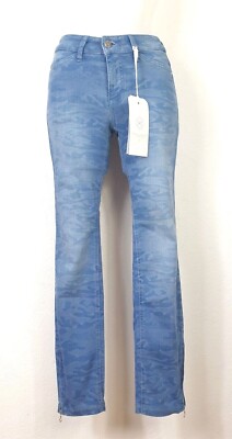 H25) MAC Dream Chic 0355 Damen stretch Jeans Gr. 00 34 W00 L27 W34 L27 Neu Blau