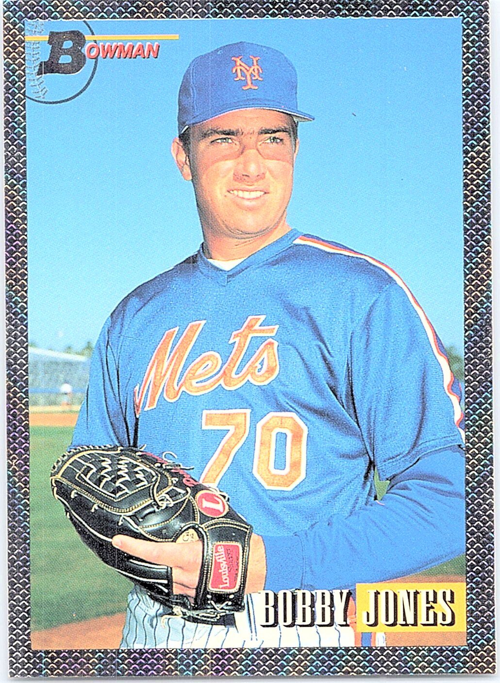 Bobby Jones 1993 Bowman #355 New York Mets