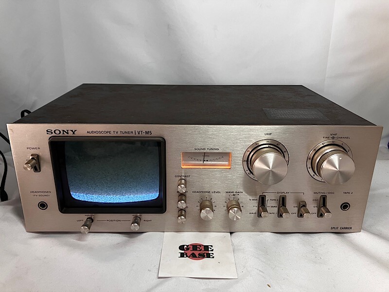 SONY VT-M5 オーディオスコープ ジャンク｜アンプ