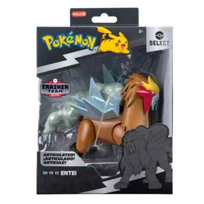 New Pokémon Select Entei Trainer Team Series 7 Target Exclusive Action Figure