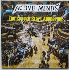 Active Minds – The Cracks Start Appearing 2014 LP Album vinyl record NM rock 