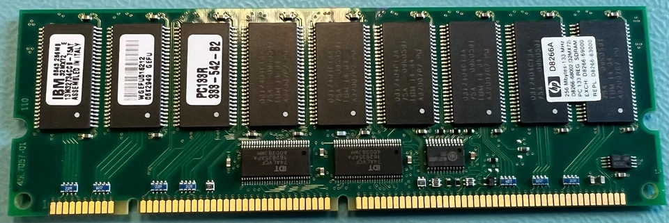 HP D8266A D8266-63000 D8266-69000 D8266-68002 256MB 133MHZ Module RAM - Image 2 of 2