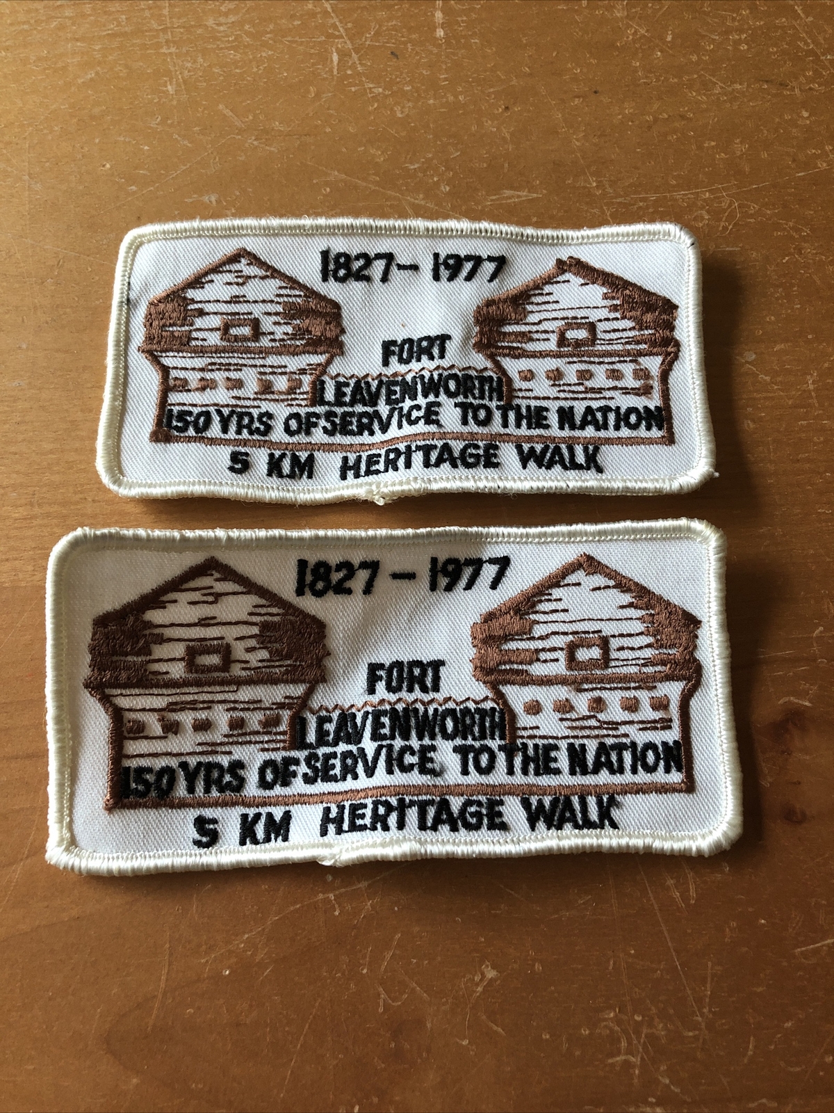 Fort Rose Patch Lot Of 2 Fort Leavenworth Patches - 1827-1977 | eBay