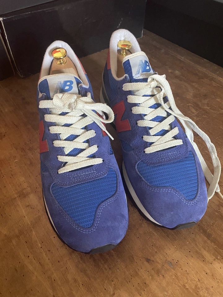 OG New Balance M990SB Navy MADE IN USA Premium Quality 1500 998 999 1906r Vtg - Photo 3/4