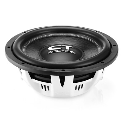 #ad CT Sounds Hydro 12quot; 1000 Watt Dual 4 Ohm Shallow Mount Car Subwoofer $139.99