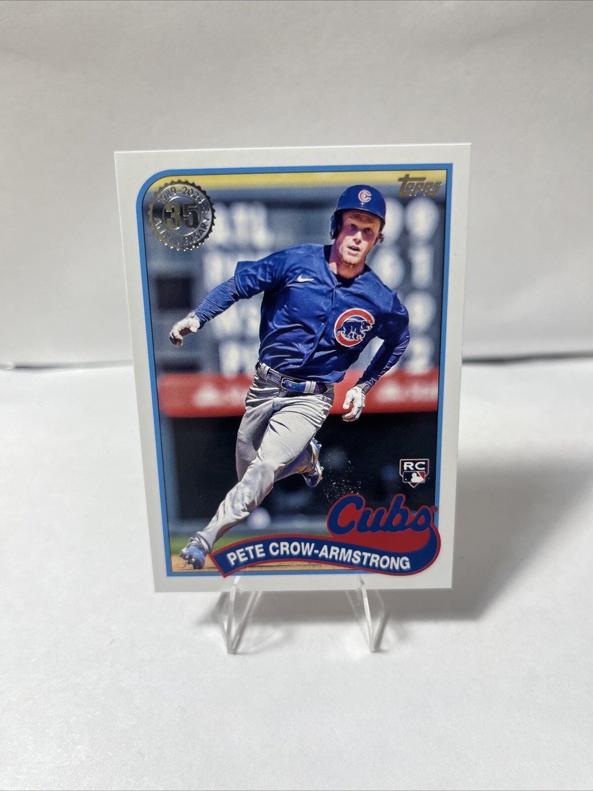 2024 Topps Pete Crow-Armstrong 1989 35th Anniversary RC #89B2-5