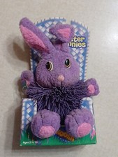Hasbro Koosh Easter Bunnies Purple 1999 Holiday Toy