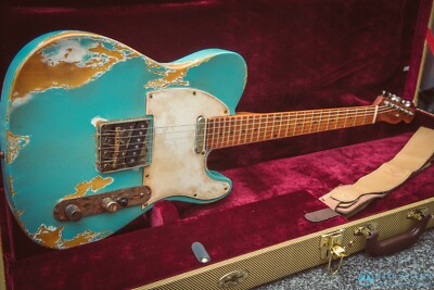 Custom Shop Relic Telecaster Seafoam Green | eBay