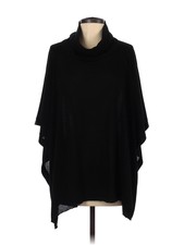 Nwt Queen Of Heartz Women Black Poncho S