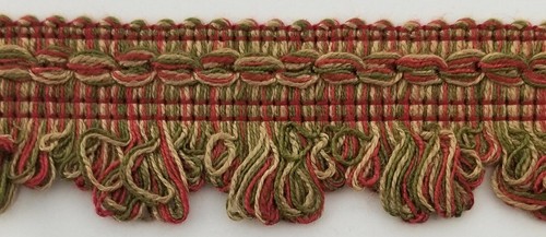 1-1/4" Decorative Scalloped Loop Fringe Trim - Many Color Options! 10 YARDS! - Picture 30 of 33