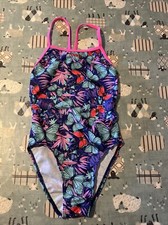Girls Maru butterfly theme Swimsuit - 30” (11-12 Years)