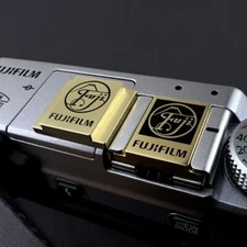 Hot Shoe Cover Shutter Button Flash Shoe Cover Suitable for Fuji Nikon Canon