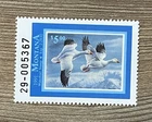 WTDstamps - 1991 MONTANA - State Duck Stamp - Lot1 - Mint OG NH