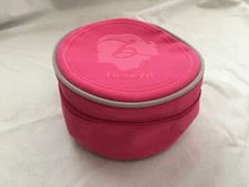 Benefit Hot Pink Emblem Makeup/Jewelry'"pCase NWT