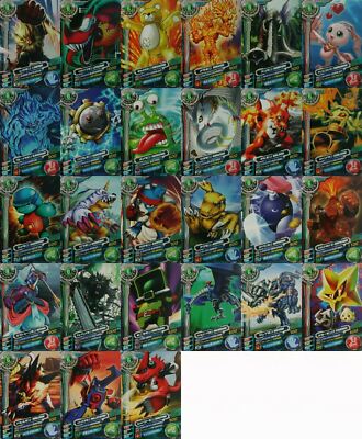 Bandai Digimon Fusion Xros Wars Data Carddass V1 Normal Card Set of 27