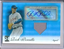 2009 TOPPS TRIBUTE RICK CORCELLO AUTOGRAPH MEMORABILIA 31/75