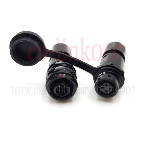 Mini 2 3 4 5Pin Aviation Waterproof Connector,WEIPU SA6 Industrial Plug Socket - Picture 10 of 13
