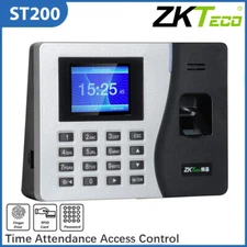 ZKTeco ST200 TCP/IP RFID Biometric Fingerprint Password Time Attendance Machine