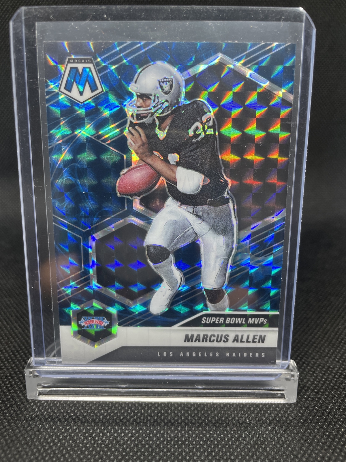 Marcus Allen Panini Mosaic Prizm Genesis Super Bowl MVPs 298 2021 Ungraded  