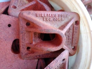 Williams Concrete form hardware, taper washers, coil ties, lifting eyes