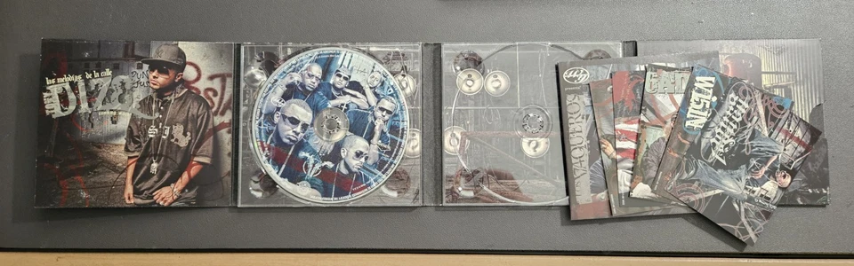 Wisin y Yandel LOS VAQUEROS DIGIPAK + CARDS Collector's Edition **Missing Disc** - Image 3 of 4