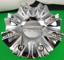 Zora Center Cap 586l180 Cap-965-cr Chrome Wheels Center Cap
