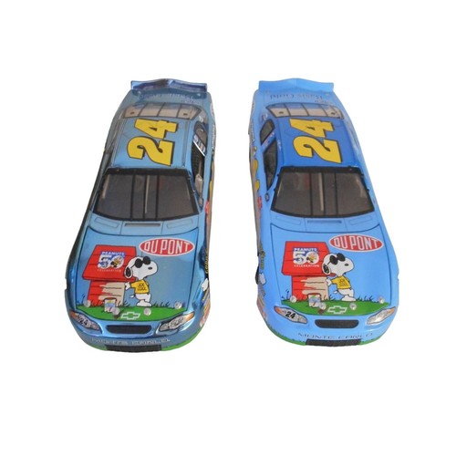 2000 Action Jeff Gordon #24 DuPont PEANUTS Snoopy 2000 set 2 auto 1:24 Peanuts - Foto 9 di 16