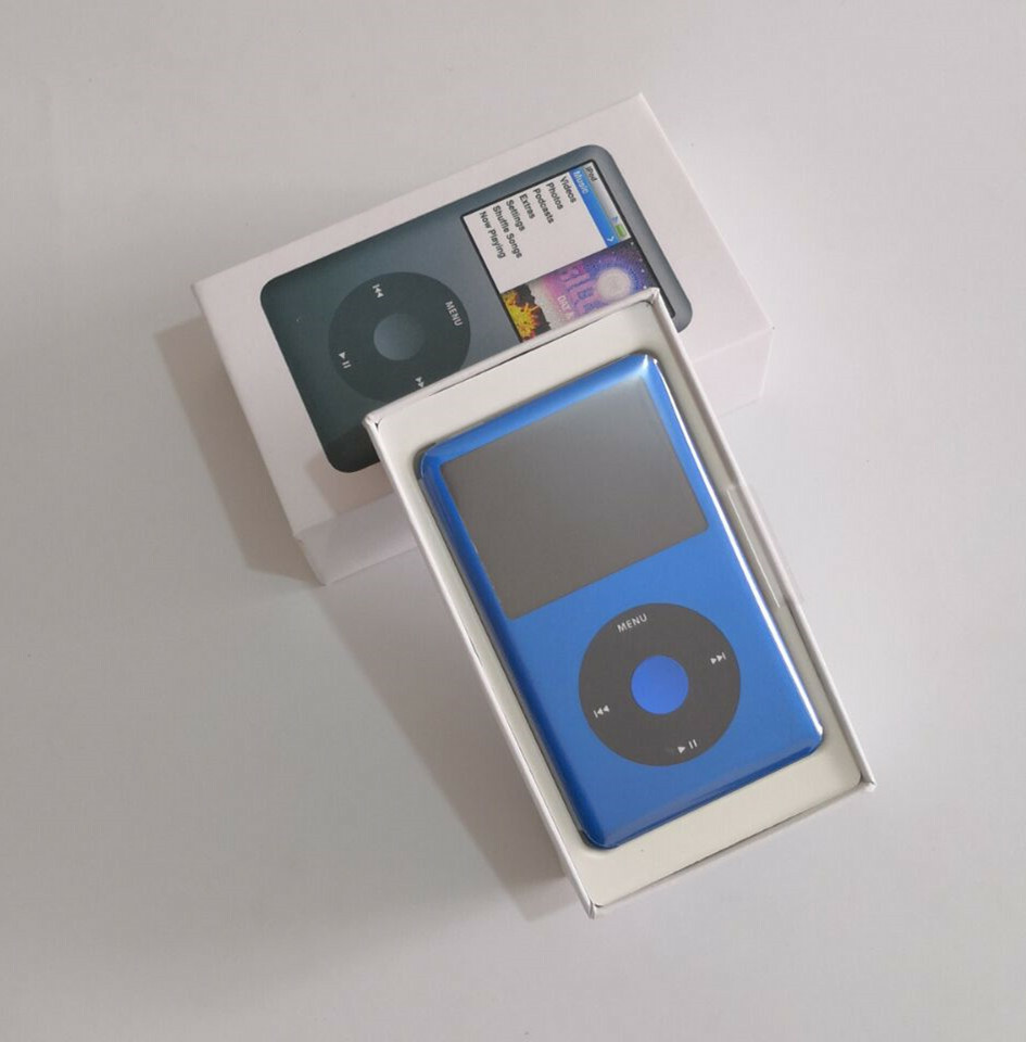 New Apple iPod Classic 7th Generation Blue 512GB SSD Hard Drive